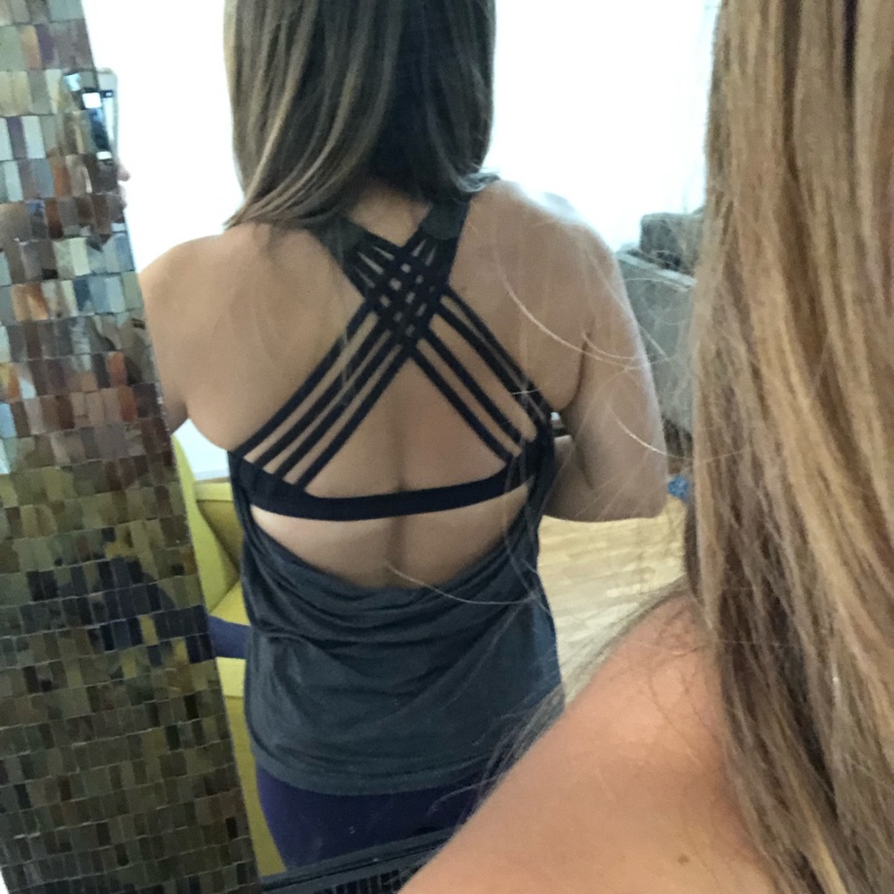 Lululemon athletica tank top, built-in bra.